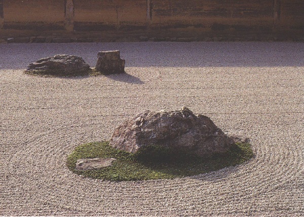 Ryoanji Temple Rock Garden Postcard